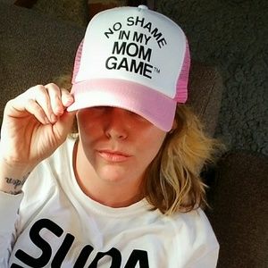 No Shame In My Mom Game™ Pink Trucker Hat For Mom